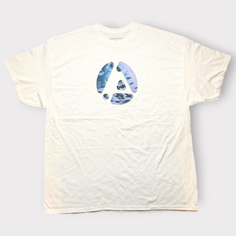 Linkin Park From Zero World Tour 2025 T-Shirt Off-White Mens XL Graphic Tee